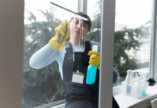 Nettoyage de vitres intérieures et extérieures à Vecoux